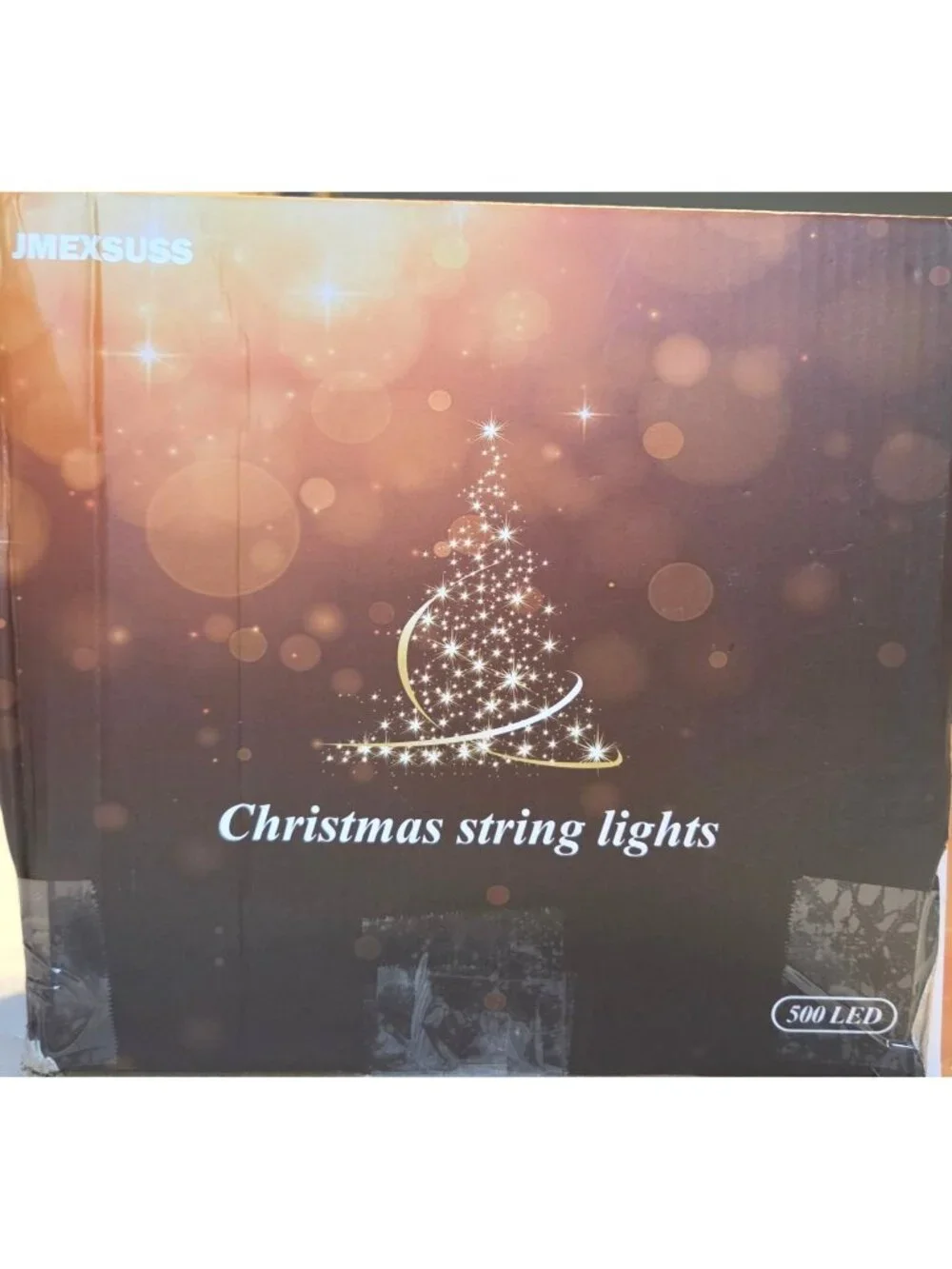 Christmas String Lights 500 LED With Remote & Timer Indoor/Outdoor Use Multi